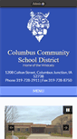 Mobile Screenshot of columbuscsd.org